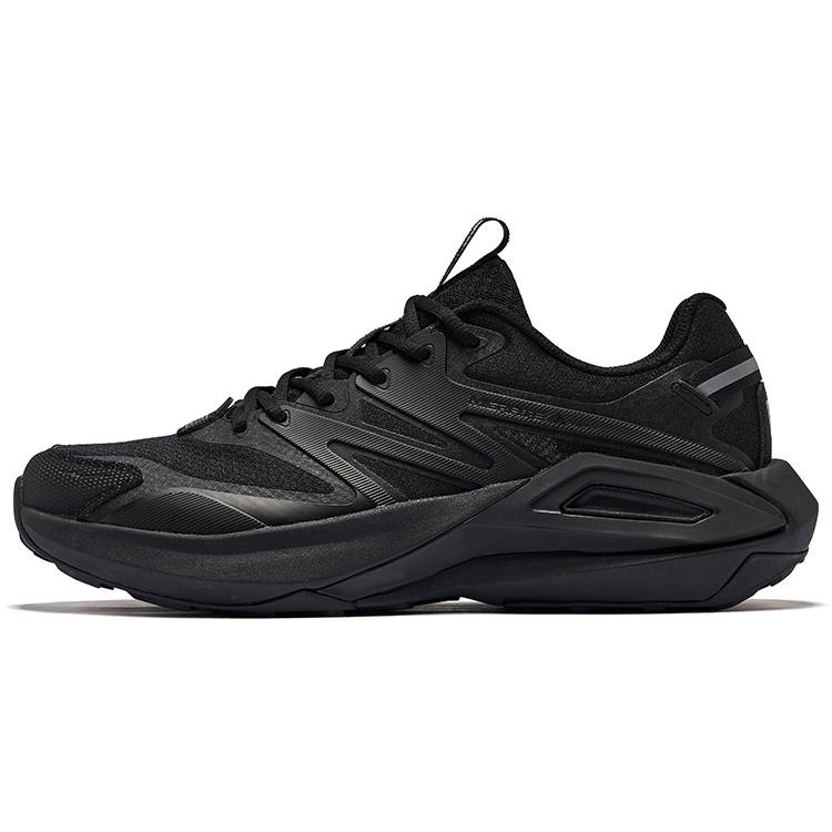 Erke Slip Resistant, Abrasion Resistant, Breathable Low top Casual Shoes Men's Jet Black