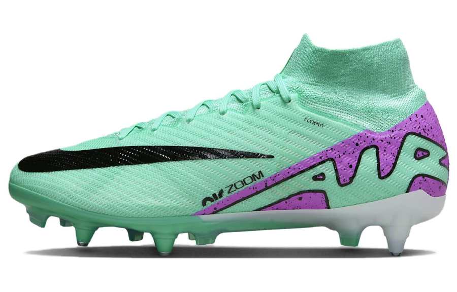 Nike Nike Mercurial Superfly 9 Cushioning Abrasion Resistant Cushioning, Wear Resistant Soccer Shoes Unisex Green