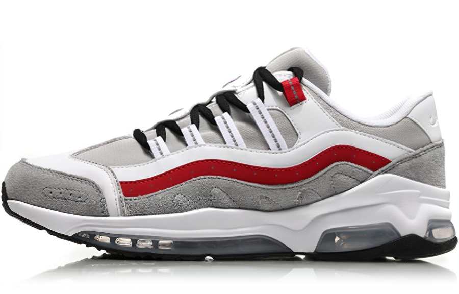 Li-Ning Li Ning Back To The Future Cushioning Slip Resistant Low top Casual Shoes Men's Glacier Gray