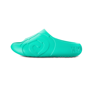 Wayward Souls EVA Slip Resistant, Odor Resistant, Quick Dry, Antibacterial Slide Slippers Unisex Green