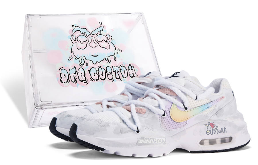 Nike Nike Air Max Fusion Lightweight Low top Casual Shoes Women's Gray Purple