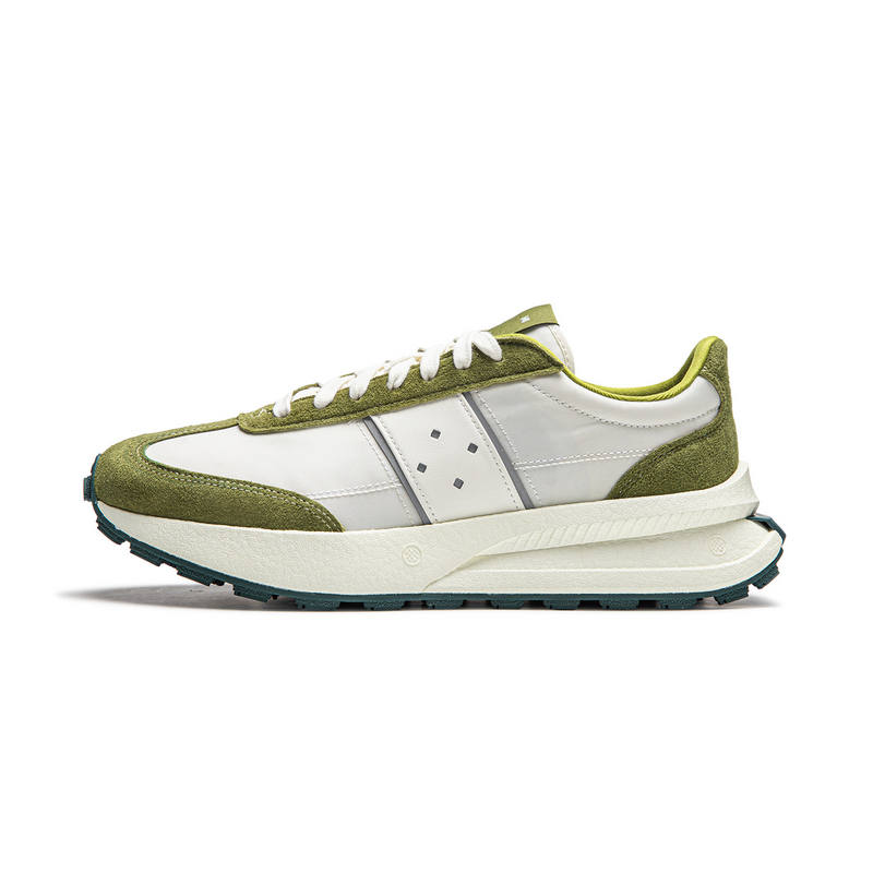 Li-Ning Li Ning Low top Casual Shoes Unisex White Green