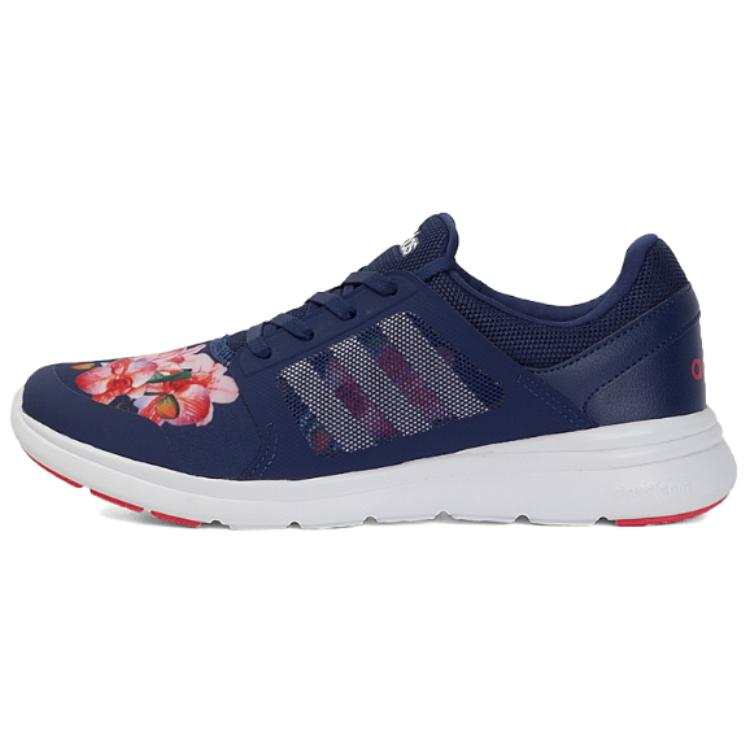 Adidas Adidas Cloudfoam Slip Resistant Abrasion Resistant Low top Casual Shoes Women's Blue