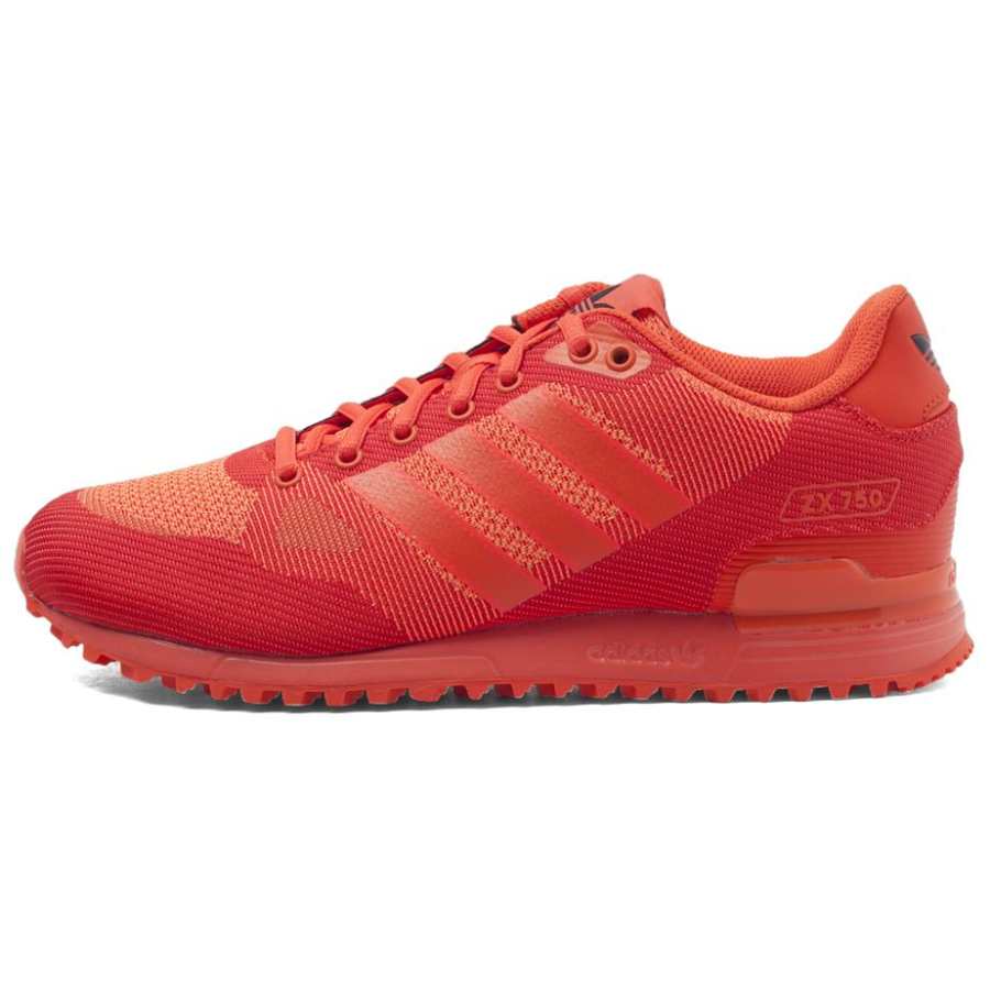 Adidas Originals ZX 750 Slip Resistant Abrasion Resistant Slip Resistant Abrasion Resistant Low top Casual Shoes Unisex