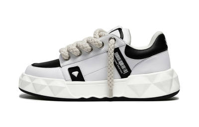 DIAMOND DESTINY D ONE DD Diamond Puffy Shoes Low top Casual Shoes Unisex White Phantom