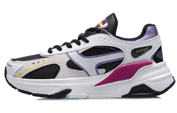 Li-Ning LiNing Glory 92s Shock Absorbing, Non Slip, Wear Resistant, Breathable And Lightweight Low top Casual Shoes Women's