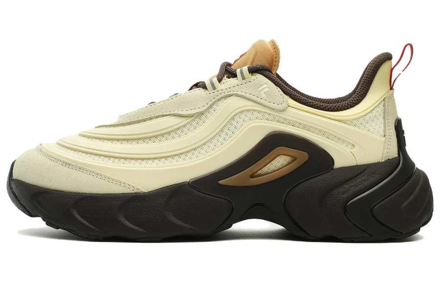 FILA FUSION Ray 4 Sneakers 'Cream White Orange' Women's