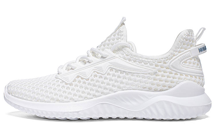 Warrior Thin Summer Men's Shoes Lightweight And Breathable Low top Casual Shoes Men's White