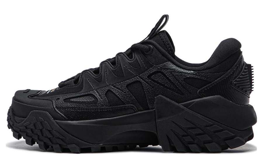 Li-Ning Li Ning Linchi Linchuan FW Cushioning, Wear Resistant Low top Casual Shoes Women's Black