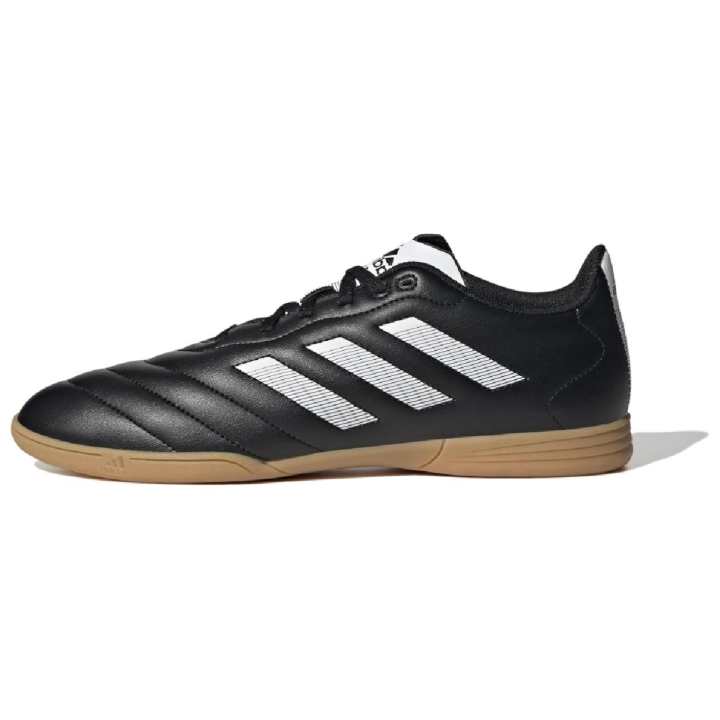 Adidas Adidas GOLETTO 8 IC/in Cushioning Slip Resistant Soccer Shoes Men's Black White