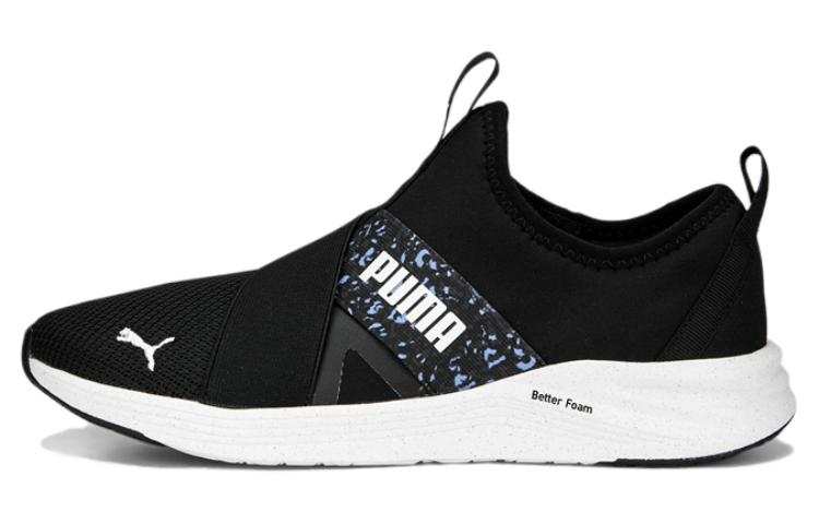 PUMA Prowl Abrasion Resistant, Breathable, Lightweight Low top Casual Shoes Women's Black White