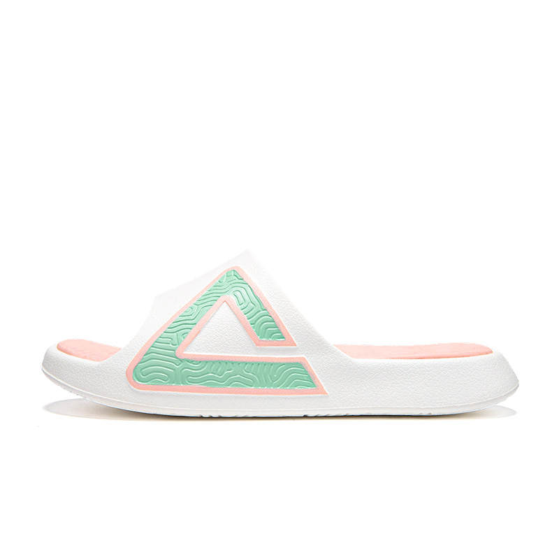 PEAK PEAK State Pole Slide Slippers Women's White Pink