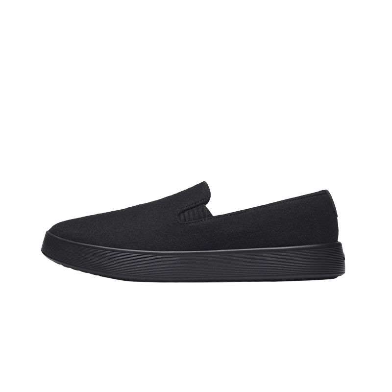 Allbirds Wool Cruiser Slip On Low top Casual Shoes Men's Black Warrior