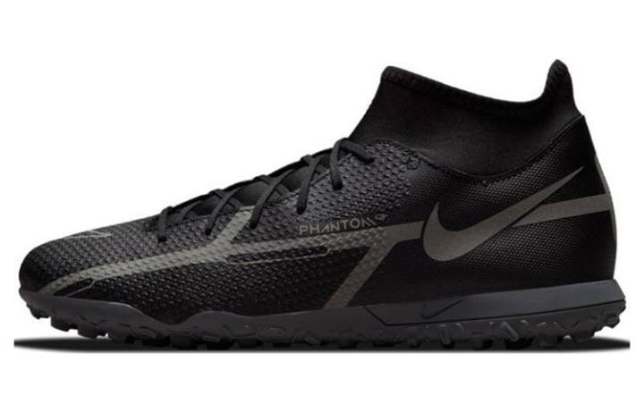 Nike Nike Phantom GT Soccer Shoes Men's Mid Top Black/Gray