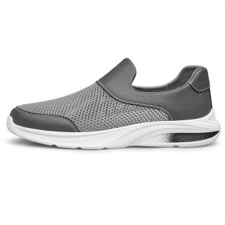 BAGE Slip Resistant Lightweight Non slip Lightweight Low top Casual Shoes Men's