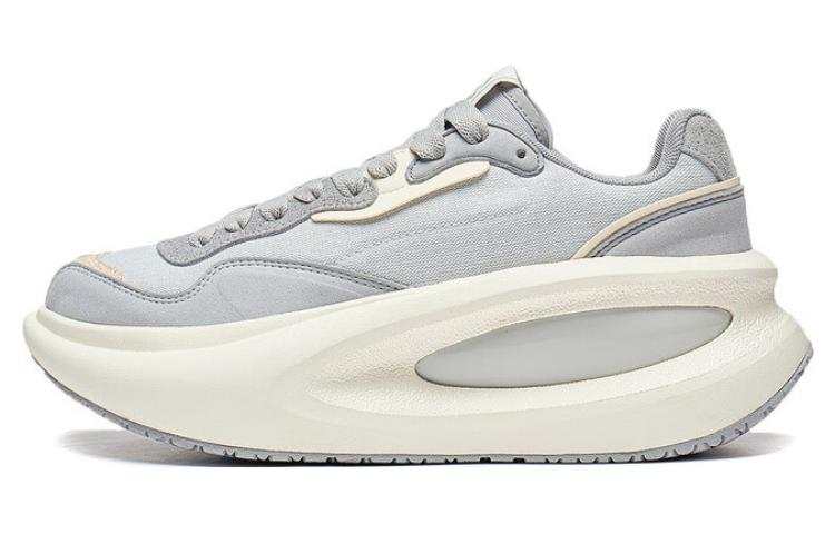 Li-Ning Li Ning Yun You Ocra Comfortable Cushioning Slip Resistant Abrasion Resistant Low top Casual Shoes Unisex Ecru