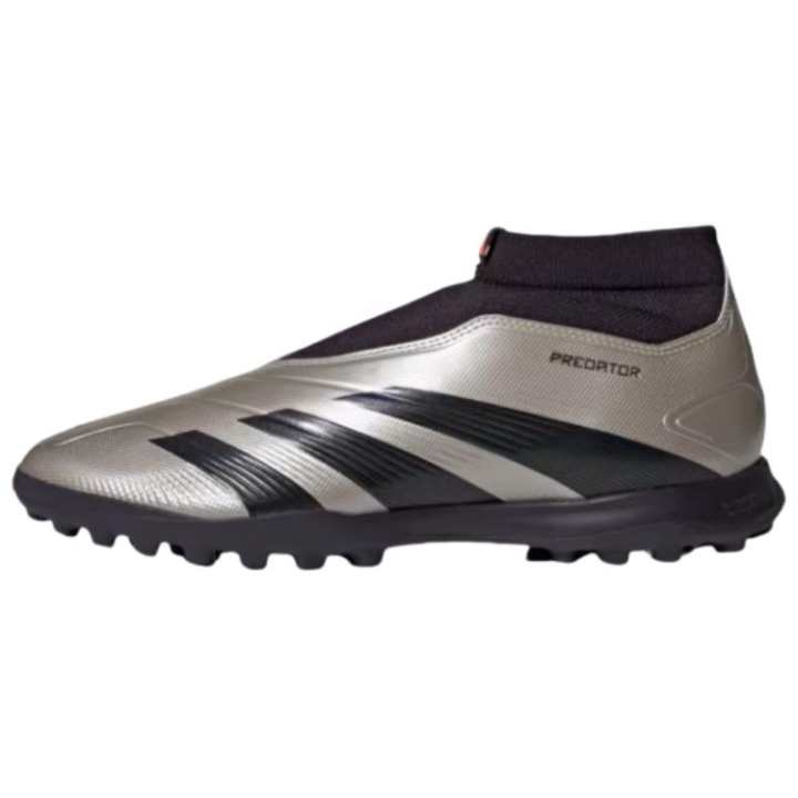 Adidas Adidas PREDATOR LEAGUE Artificial Turf Slip Resistant Abrasion Resistant Soccer Shoes Unisex Black