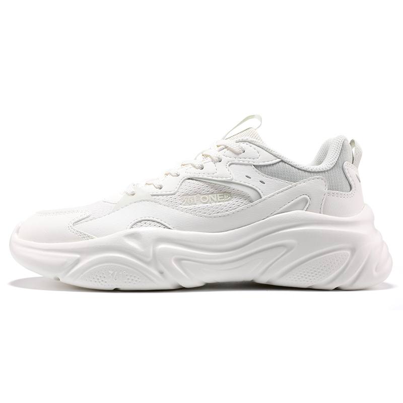 361° Wear resistant And Lightweight Low top Casual Shoes Women's White Gray