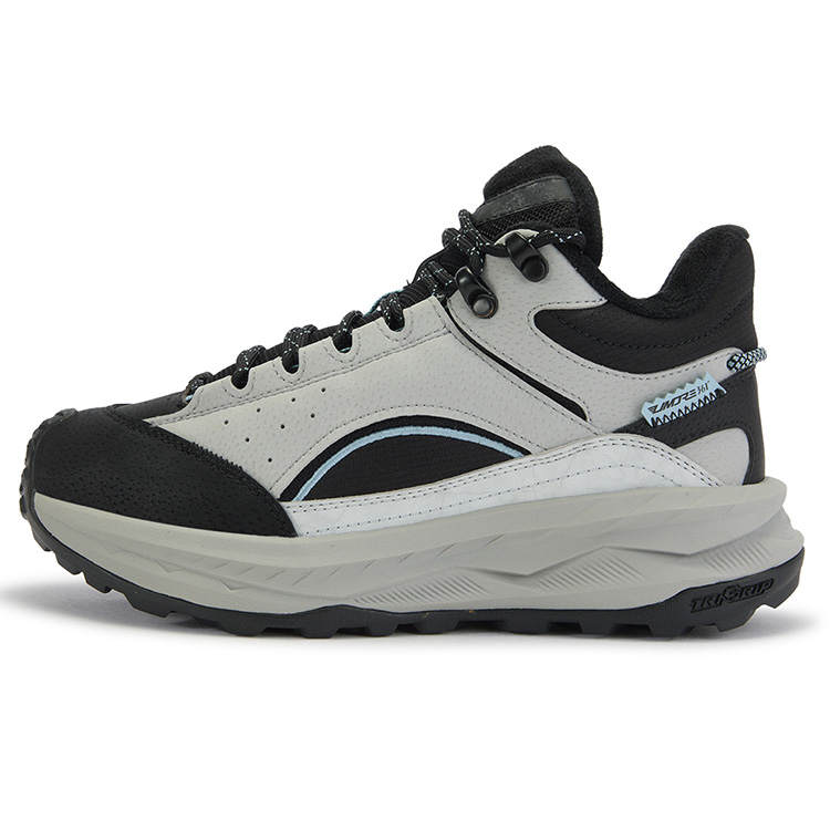 361° Abrasion Resistant Thermal Mid top Casual Shoes Women's Black Gray