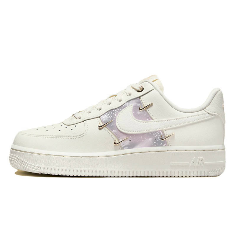 Nike Nike Air Force 1 Purple Cloud Star Low top Casual Skateboard Shoes Women's Pink Purple