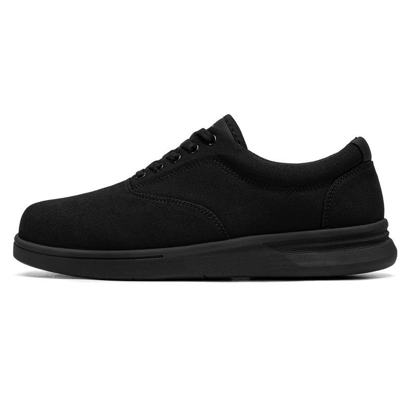 LARNMERN Breathable Support Lightweight Low top Casual Shoes Men's Black