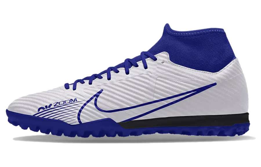 Nike Nike Mercurial Superfly 9 Comfortable FG Firm Ground Natural Grass Cushioning, Wear Resistant Soccer Shoes Unisex