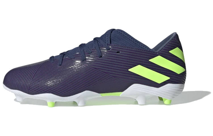 Adidas adidas Nemeziz Messi 19.3 Firm Ground Cleats 'Tech Indigo/Signal Green'