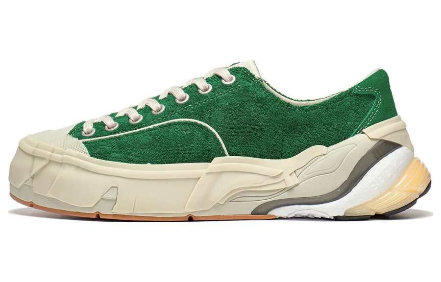 Li-Ning Li Ning Slip Resistant Abrasion Resistant Low top Casual Shoes Women's Cool Pine Green