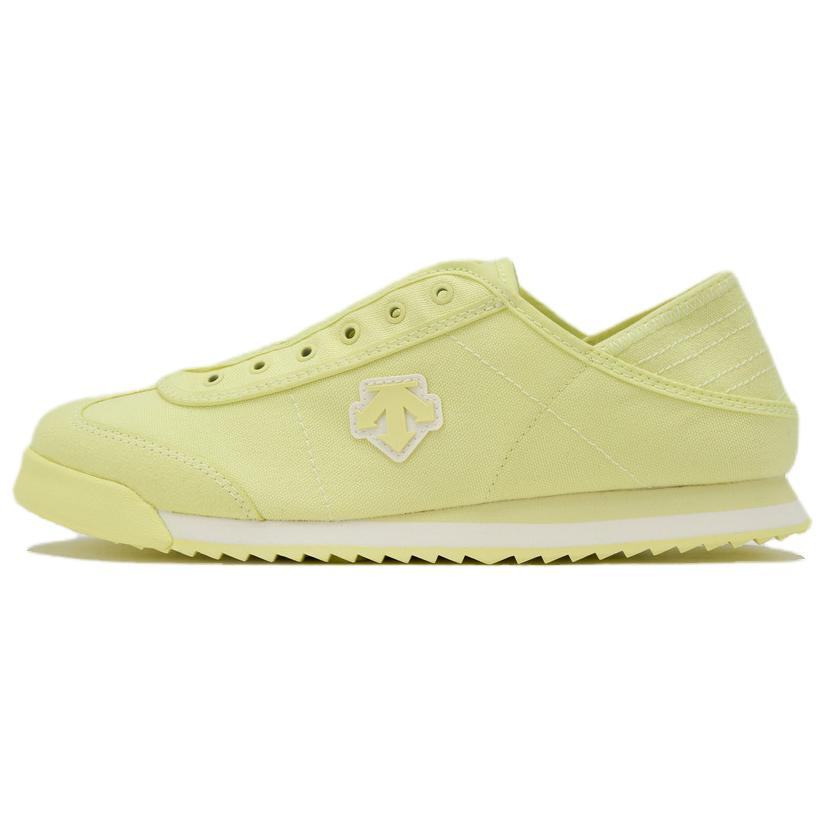 DESCENTE Chron Slip Resistant Abrasion Resistant Low top Casual Shoes Women's Yellow
