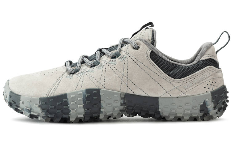 MERRELL Wrapt Slip Resistant, Abrasion Resistant, Lightweight Low top Casual Shoes Women's Light Gray