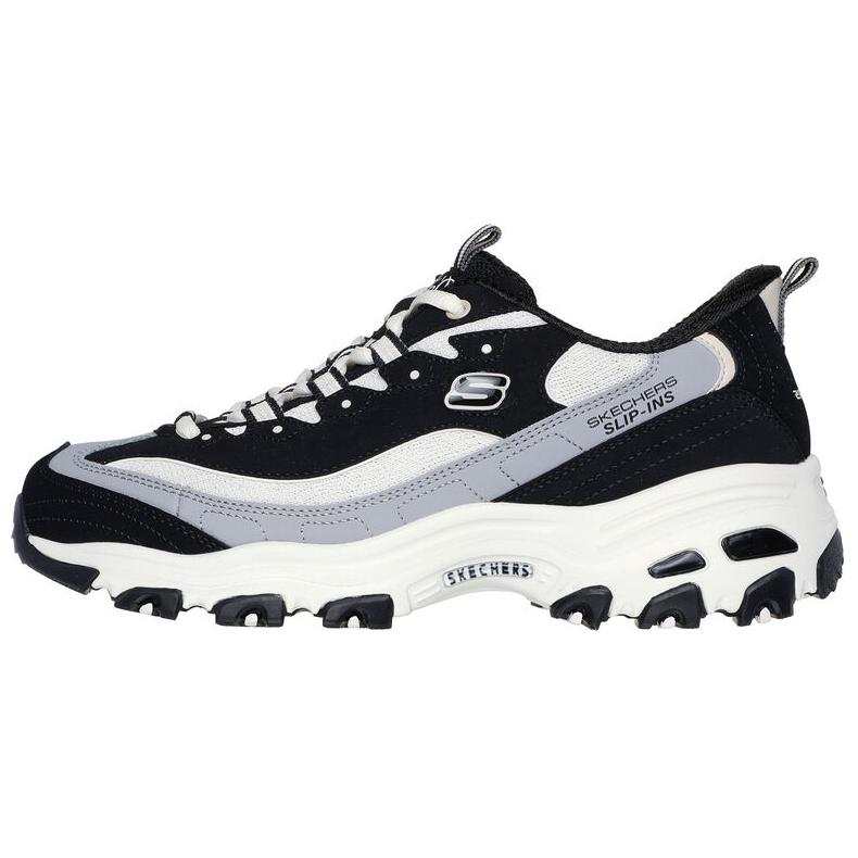 Skechers D'Lites 1.0 Milk Tea Bear Low top Casual Shoes Women's Black