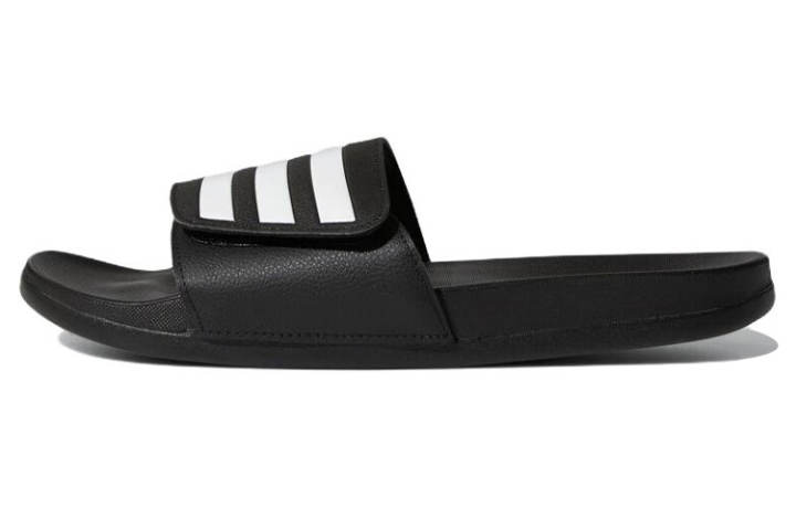 Adidas Adidas Adilette Comfort Adjustable Slide 'Black White'