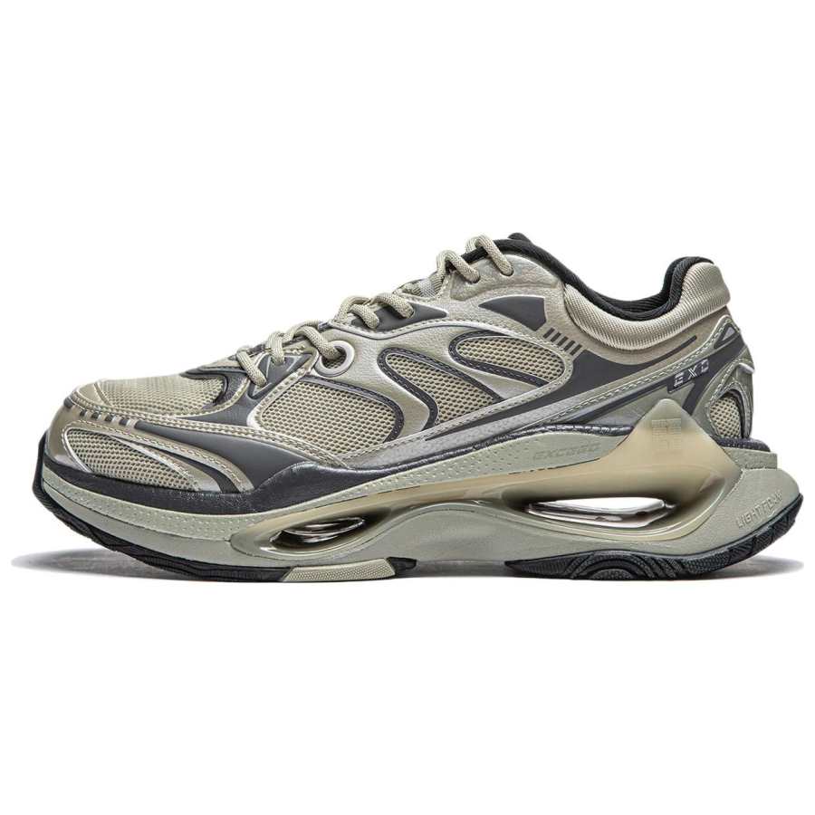 Li-Ning Li Ning Exceed Infinity Comfortable And Trendy Slip Resistant Abrasion Resistant Low top Casual Shoes Men's