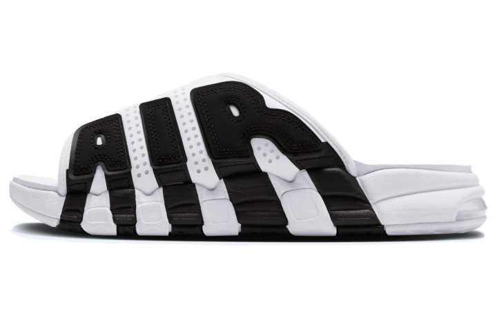 Nike Nike Air More Uptempo Slide White Black Red