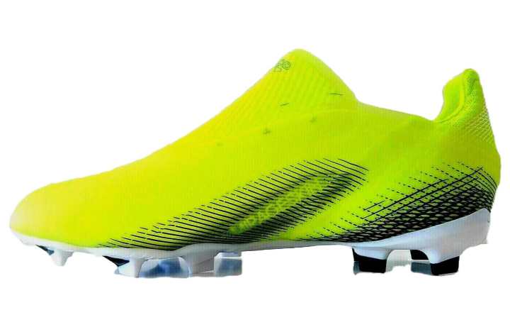 Adidas Adidas X GHOSTED Comfortable Round Toe Cushioning Slip Resistant Soccer Shoes Men's Green