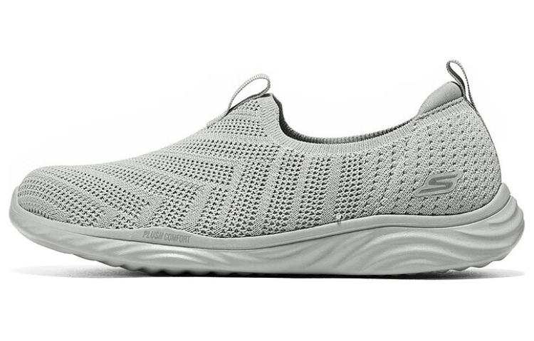 Skechers Vapor Foam Fabric Abrasion Resistant, Breathable, Lightweight Support Low top Casual Shoes Women's Gray