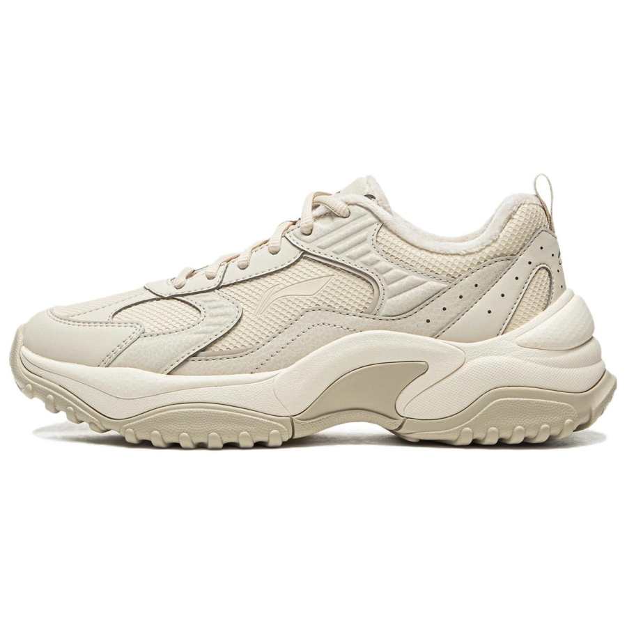 Li-Ning Li Ning Aurora WNTR Cushioning Abrasion Resistant Breathable And Quick Dry Low top Casual Shoes Women's