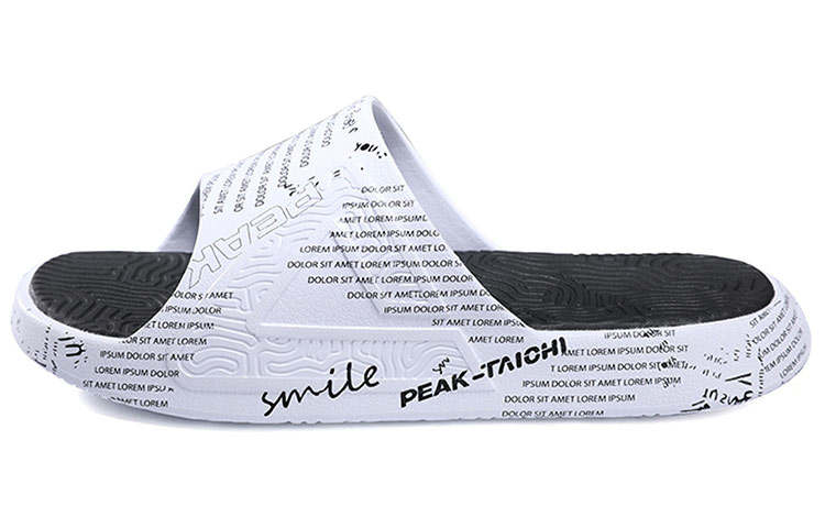 PEAK PEAK Slide Slippers Women's Black White
