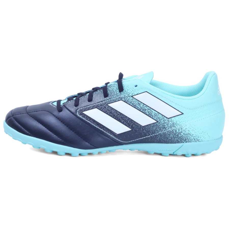 Adidas Adidas ACE 17.4 Comfortable TF Turf Abrasion Resistant Soccer Shoes Men's Blue