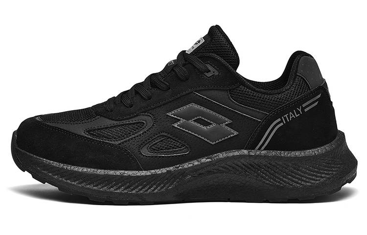 LOTTO Hoshino TPU Slip Resistant Abrasion Resistant Low top Casual Shoes Men's Black