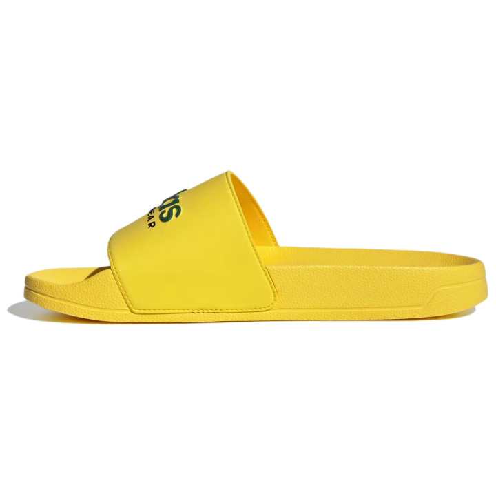 Adidas Adidas Adilette Shower Slide 'Yellow Collegiate Green'