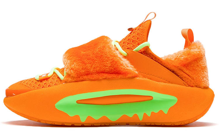 Li-Ning LiNing Cloud Travel Lite Slip Resistant, Abrasion Resistant, Lightweight Low Top Casual Shoes Women's Ice Orange