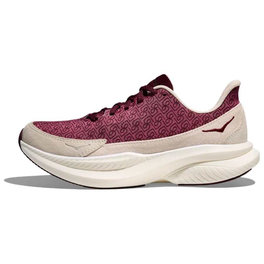 HOKA ONE ONE Mach 6 Ls Reformation Monogram Syrah Women's
