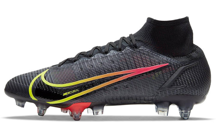 Nike Nike Mercurial Superfly 8 Elite SG Pro Ac 'Black Yellow Orange'