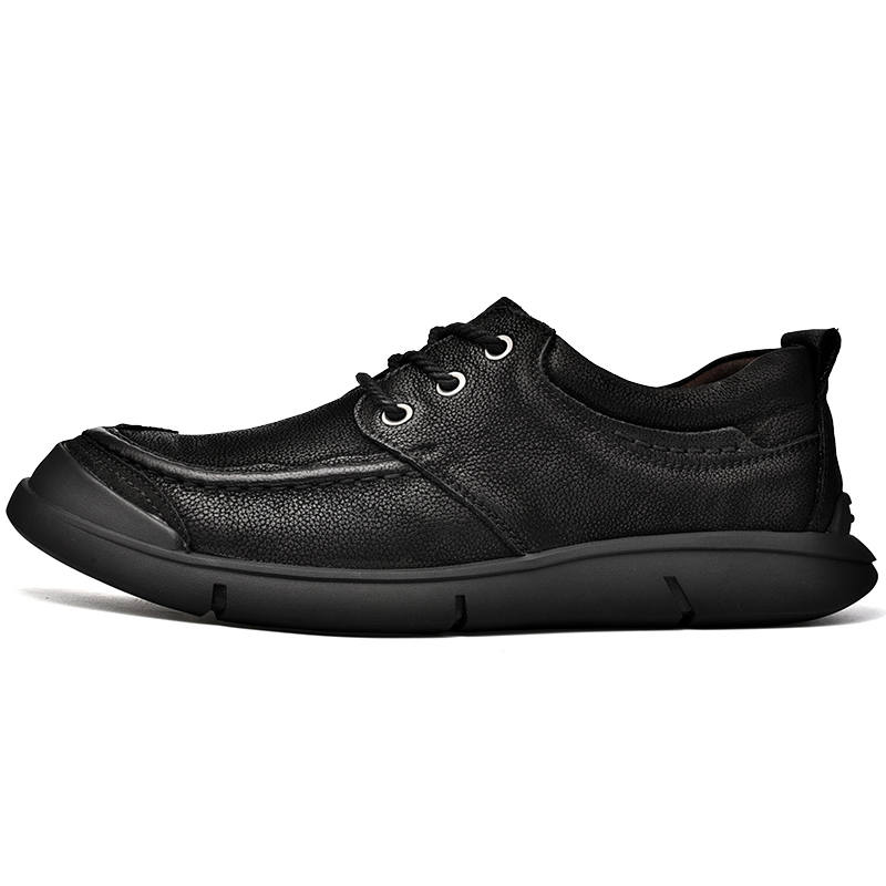 AD Top Grain Cow Leather, Cow Leather Wear resistant And Lightweight Low top Casual Shoes Men's