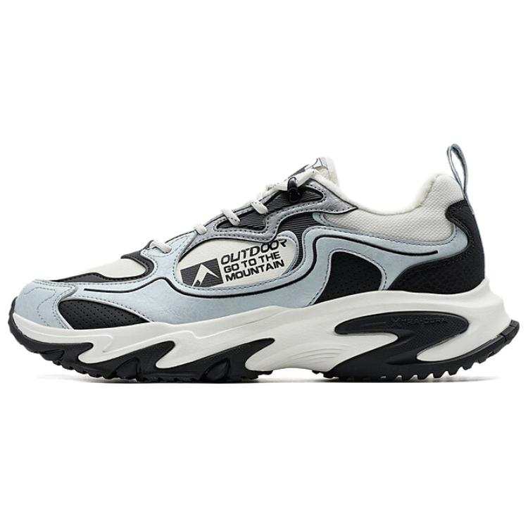 XTEP Slip Resistant Thermal Low top Casual Shoes Men's Blue White Black