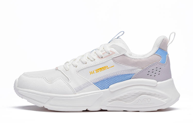 361° Cushioning Abrasion Resistant Slip Resistant Low top Casual Shoes Women's White Pink