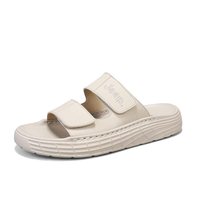 Jeep Jeep Slide Slippers Men's Apricot
