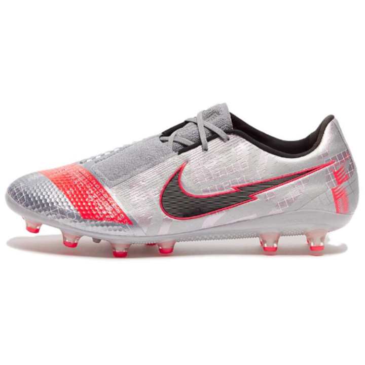 Nike Nike Phantom Venom FG Firm Ground Cushioning, Wear Resistant Soccer Shoes Unisex Gray
