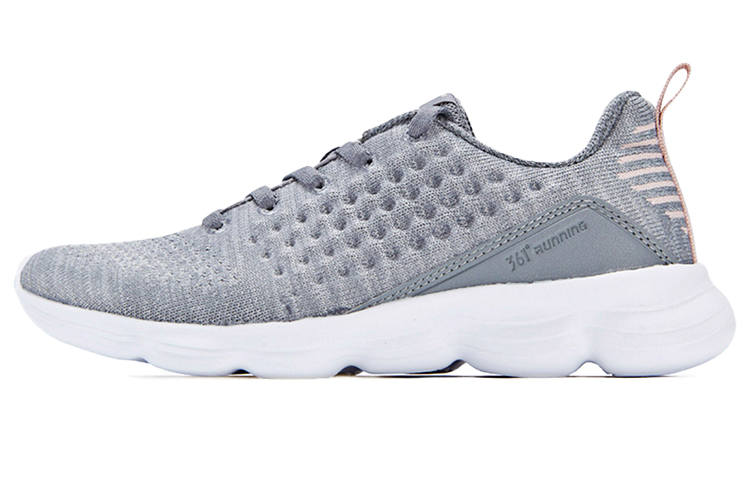 361° Slip Resistant Abrasion Resistant Low top Sports Casual Shoes Women's Gray White